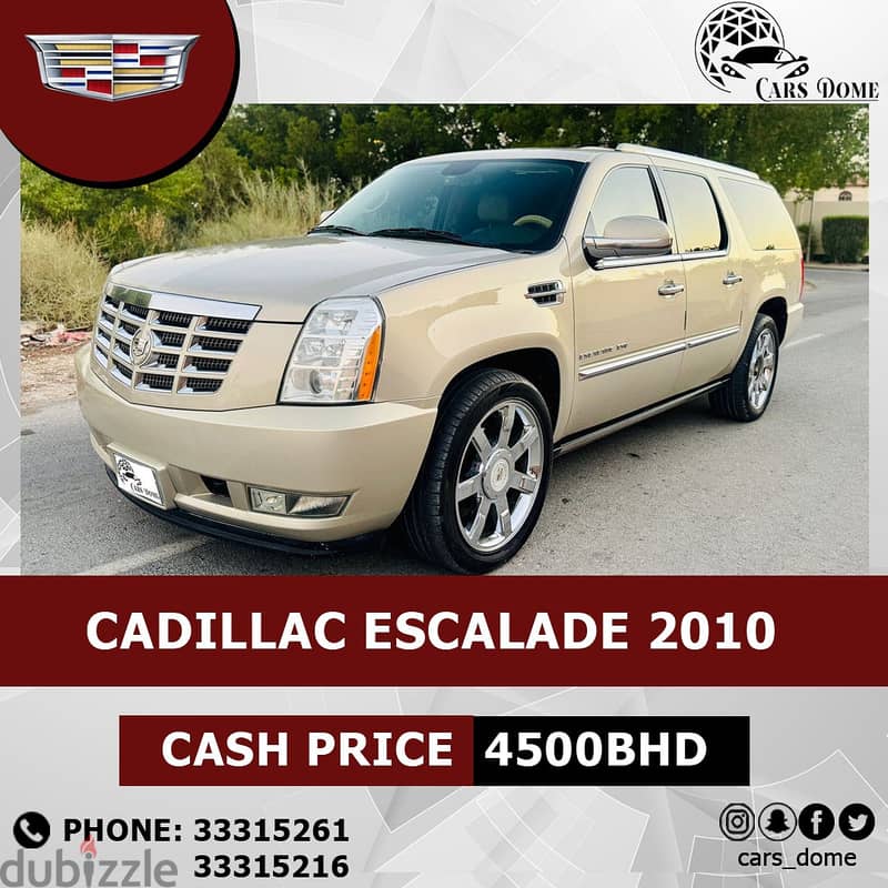 Cadillac Escalade 2010 XL كاديلاك اسكاليد 6