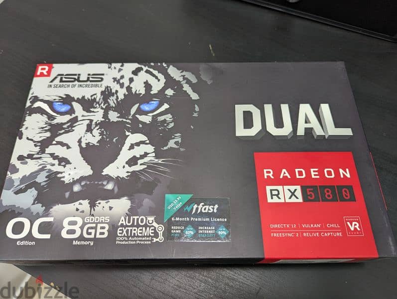 Asus AMD RX 580 OC 8GB 1