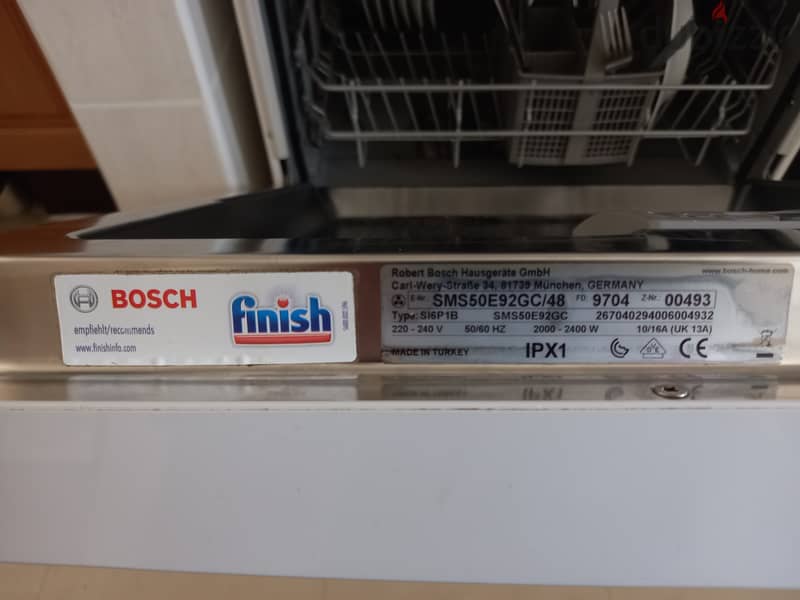 Bosch Freestanding Dishwasher 1