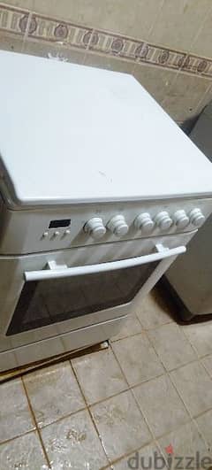 Electric Grill, Oven, 4 stoves