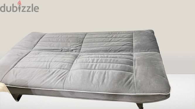 3-Seater Fabric Sofa Bed (LIKE NEW) 2