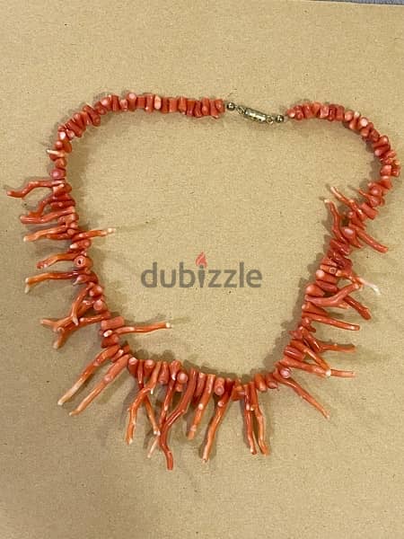 coral necklace 1