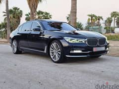 BMW 740Li 2017 Blue