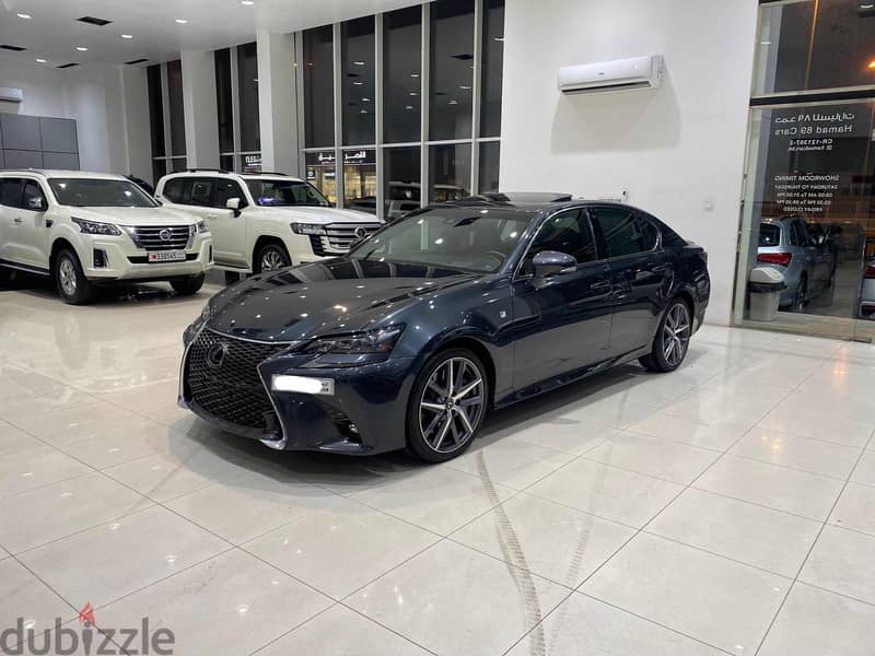 Lexus GS 350 2019 grey 1