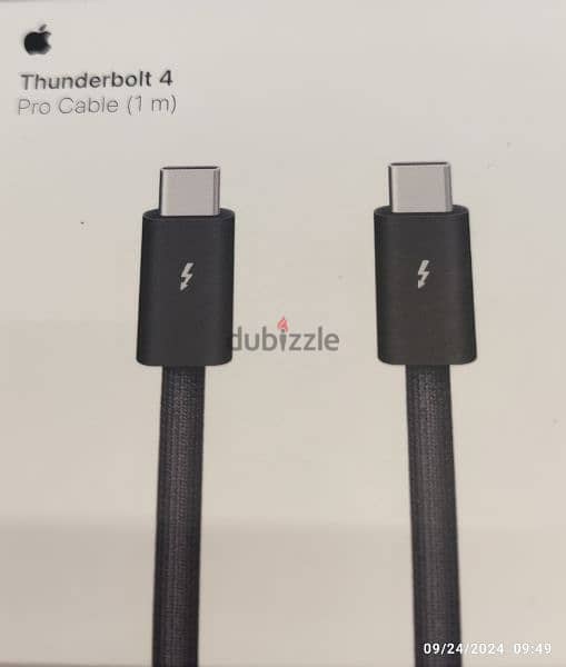 Apple thunderbolt usb c pro cable 1