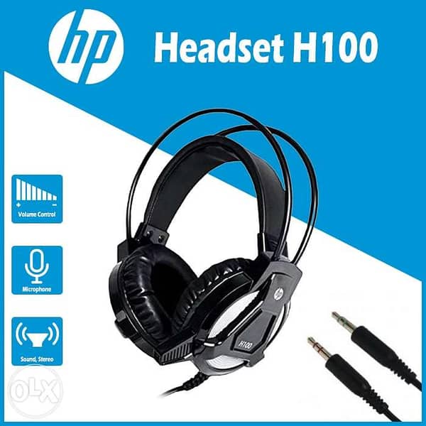 hp Gaming Headset H100 Video Game Accessories 102576214