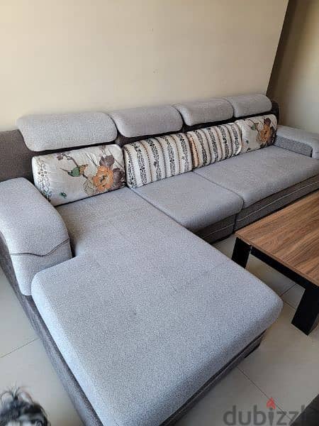 sofa set for sale in very good condition 1