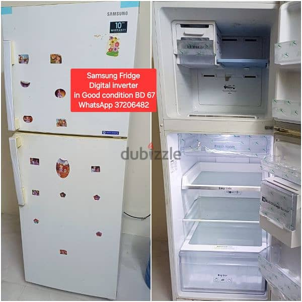 LG 650 L inverter fridge and other items for sale with Delivery 14