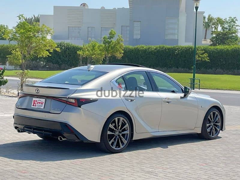 Agent maintained 2022 model Lexus IS 350 4