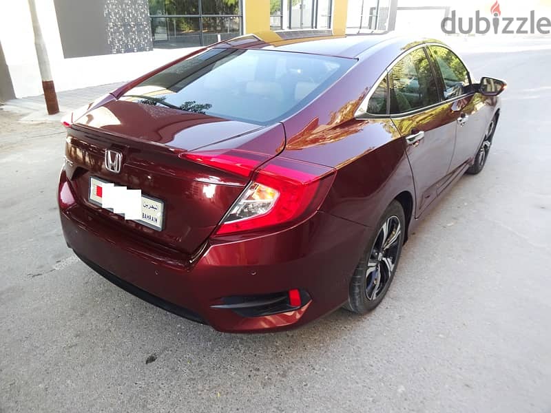 Honda Civic Single User Fully Agency Services, Neat Clean Car For Sale 4