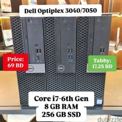 Dell Optiplex 3050/7050
Core i7-6th Gen