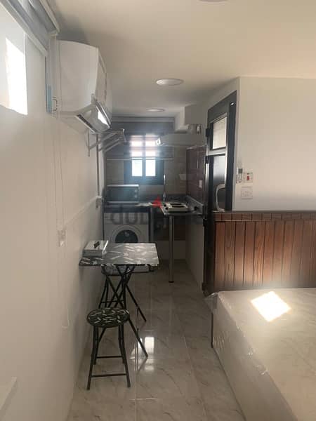 Fully furnish studio flat including ewa and maintenance at Shakhoora 14