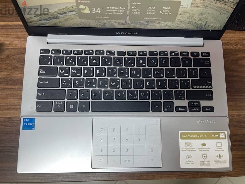 Asus ViVobook 14 go i3 13th gen 7