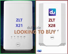 Looking to Buy - ZLT Unlocked 5G Router X21 X28