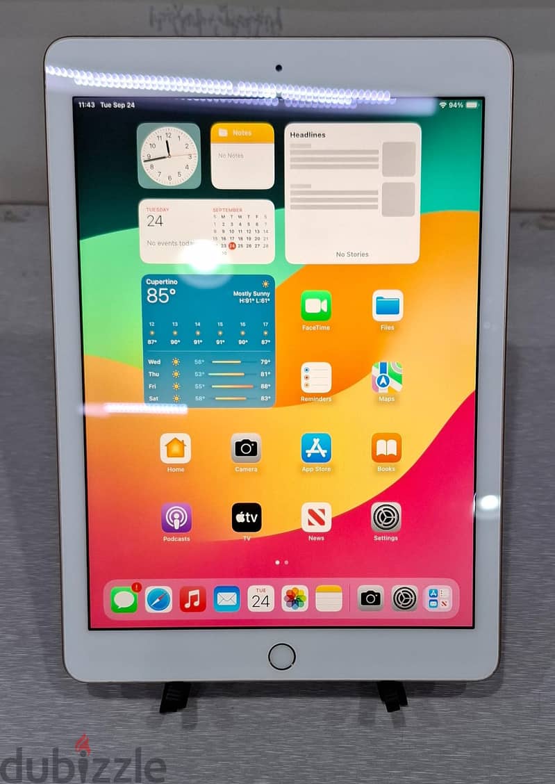 Apple IPAD 6 2018 9.7" Screen 128GB Storage (FREE AIRPODS) IOS 17.1 2