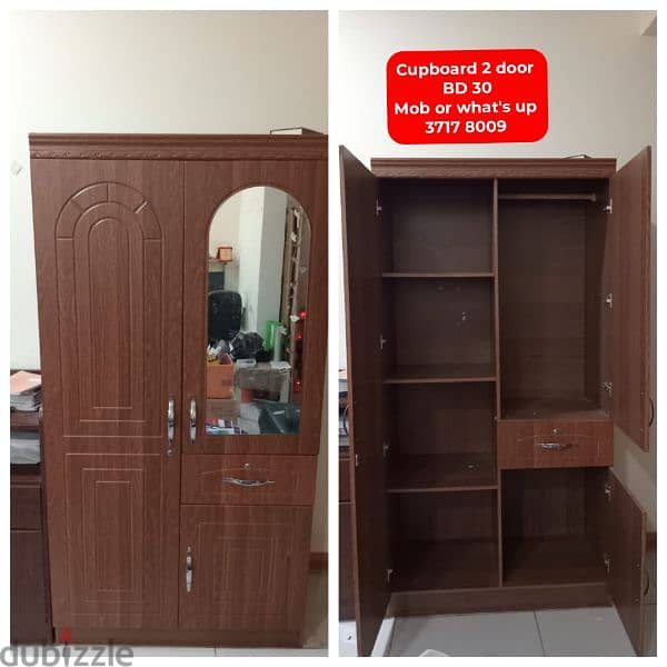 Cupboard 3 door and other household items for sale 1