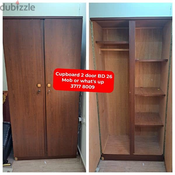 Cupboard 3 door and other household items for sale 10