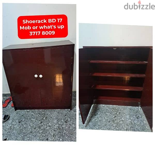 Cupboard 3 door and other household items for sale 11