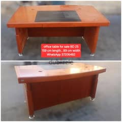 Office Table and other itemss for sale with Delivery