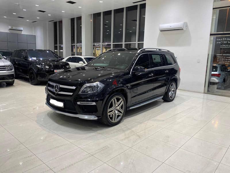 Mercedes-Benz GL-Class 2015 black 1