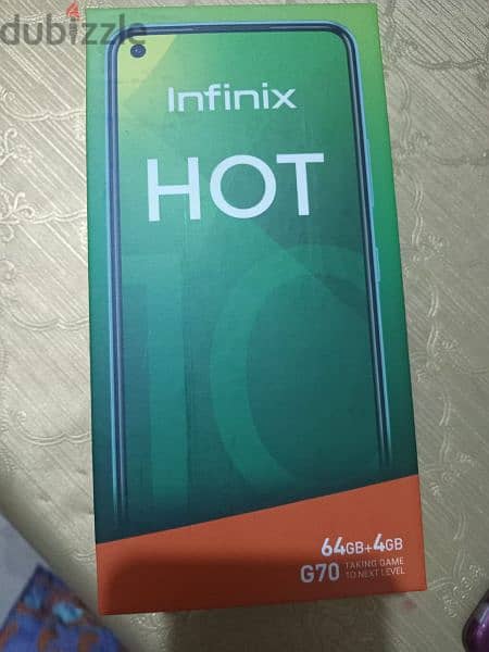 Infinix Hot 10 4/64 PTA Approved for Pakistani 9