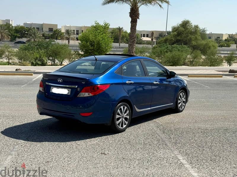 Hyundai Accent 2017 blue 6