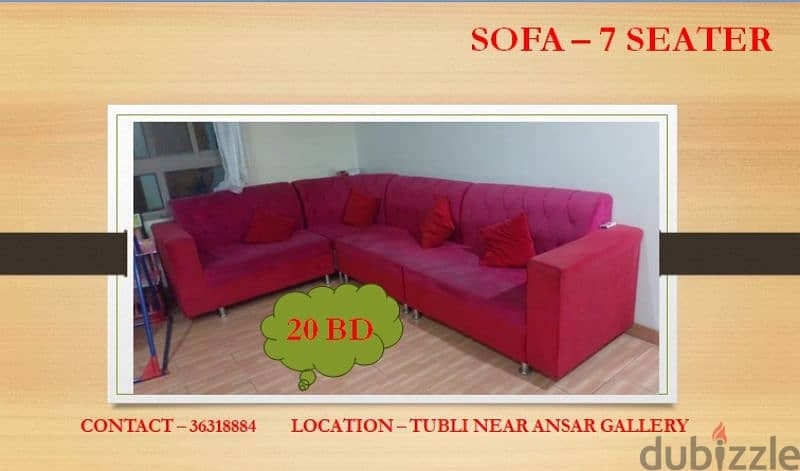 furniture,cupboard,bed, mattress,dining table, sofa,microwave,vacuum 14