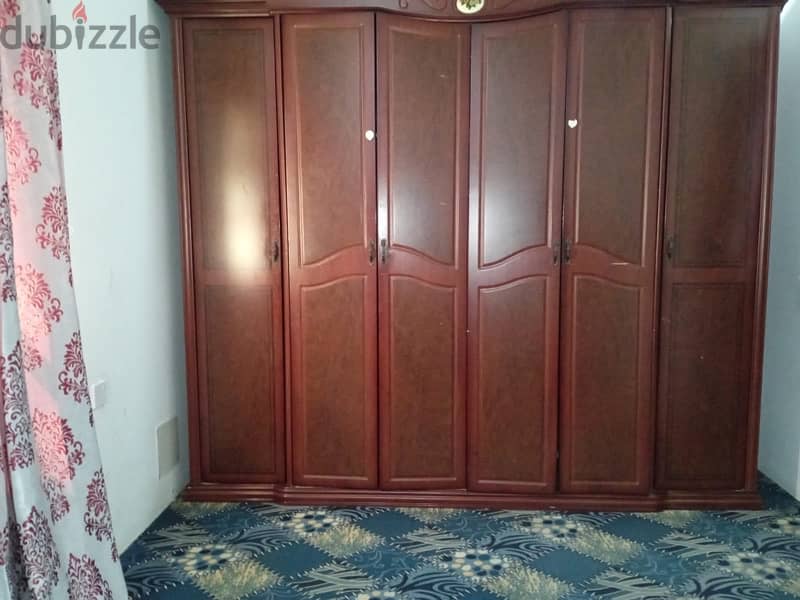 Bedroom Set 6 Door Cupboard Bed Dressing Table 2