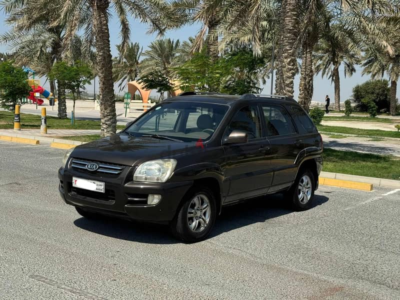 Kia Sportage 2007 brown 1