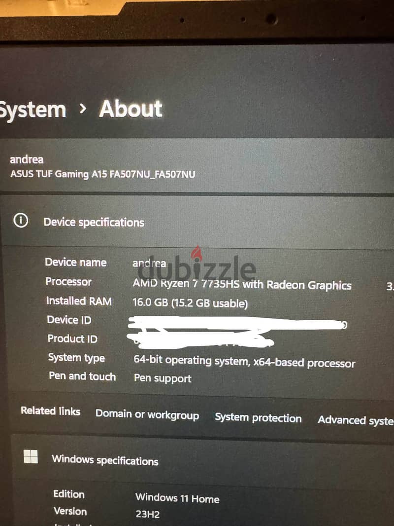 asus tuf a15 2023 | URGENT 1