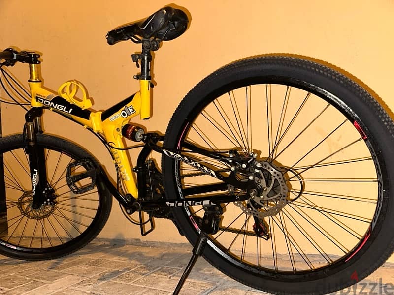 For sale foldable bike 26 size everything is working full condition 2