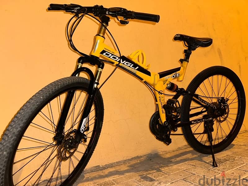 For sale foldable bike 26 size everything is working full condition 4