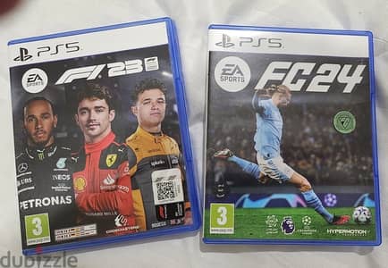 Fc24 & f1 23 for PS5