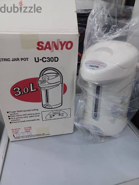 ndedEnded

Sanyo U-C30M Electric Boiler Dispensing Pot Hot Water 0