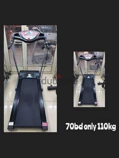 treadmill for sale 70bd onky 100kg 0