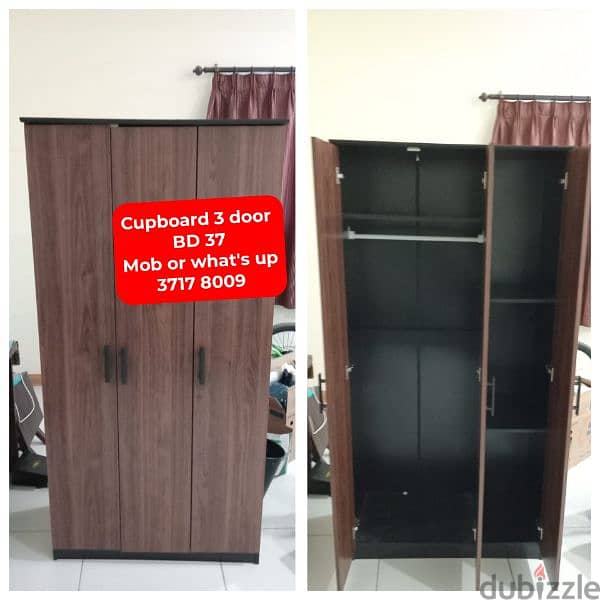 Cupboard 2 door with Mirror and other household items for sale 1