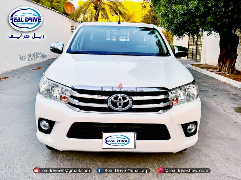 TOYOTA HILUX  DOUBLE CABIN Year-2020 Engine-2.0L Odometer- 62000 km 1