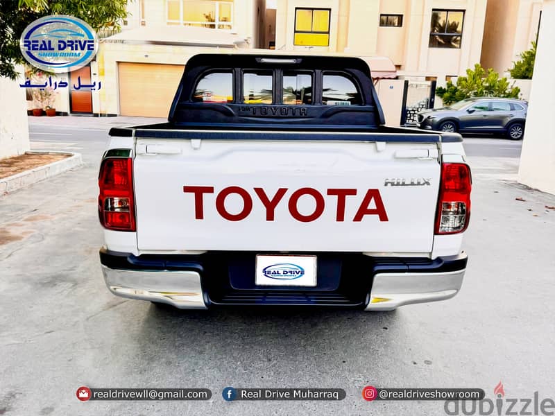 TOYOTA HILUX  DOUBLE CABIN Year-2020 Engine-2.0L Odometer- 62000 km 2