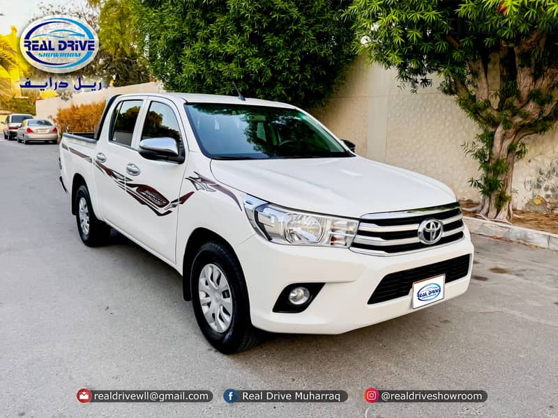 TOYOTA HILUX  DOUBLE CABIN Year-2020 Engine-2.0L Odometer- 62000 km 4