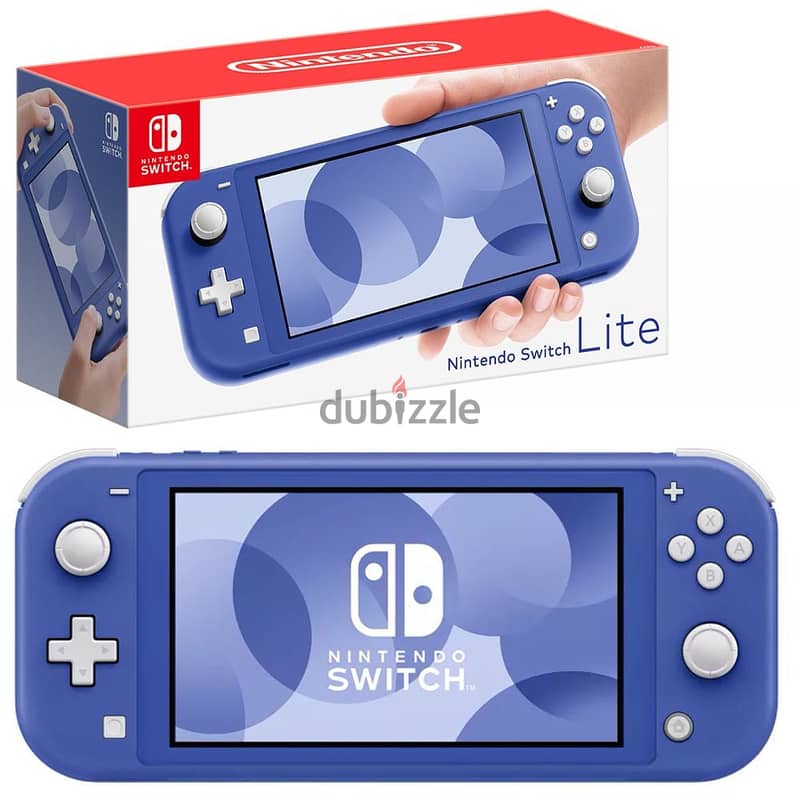 Nintendo Switch Lite with games 2