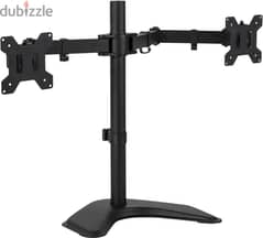 Desk Mount Stand Powerful Heavy Duty Fully Adjustable Fits 2 Two Scre