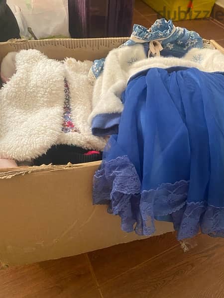 Baby girls clothes in 1 box 0