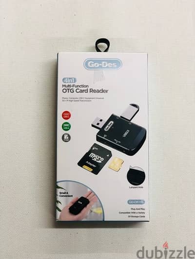 4in1 multi function otg card reader for sale brand go des