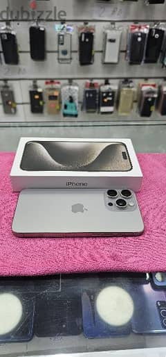 iPhone 15pro max national Titanium 256GB