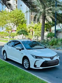 Toyota Corolla 2020 Hybrid model Soundless car in Excellent condition