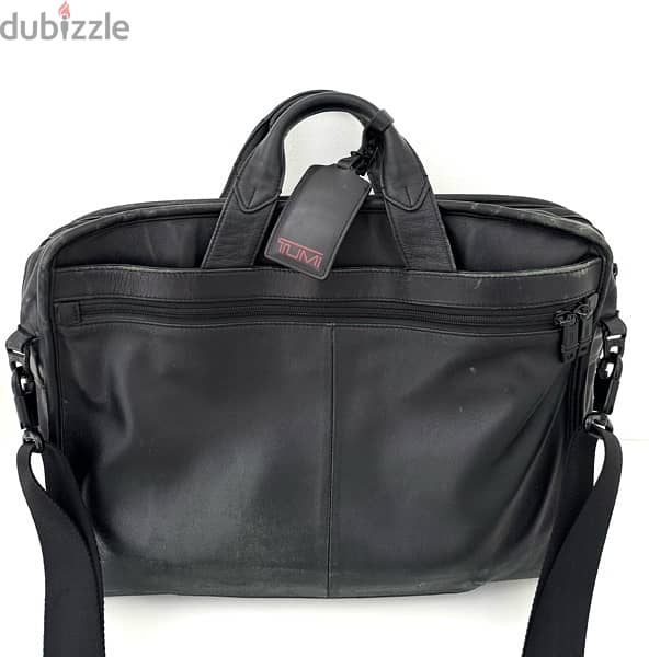 TUMI - Alpha - Full Leather brief case 1