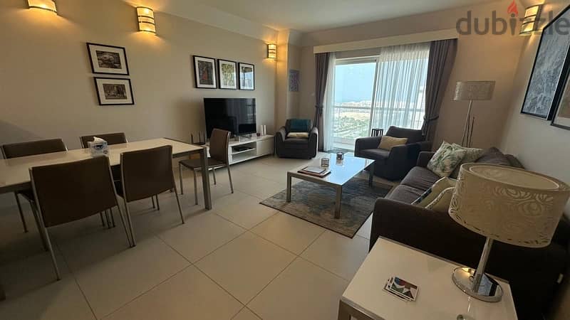 Flat 2 Bedroom Amwaj 450 only!! inclusive 1