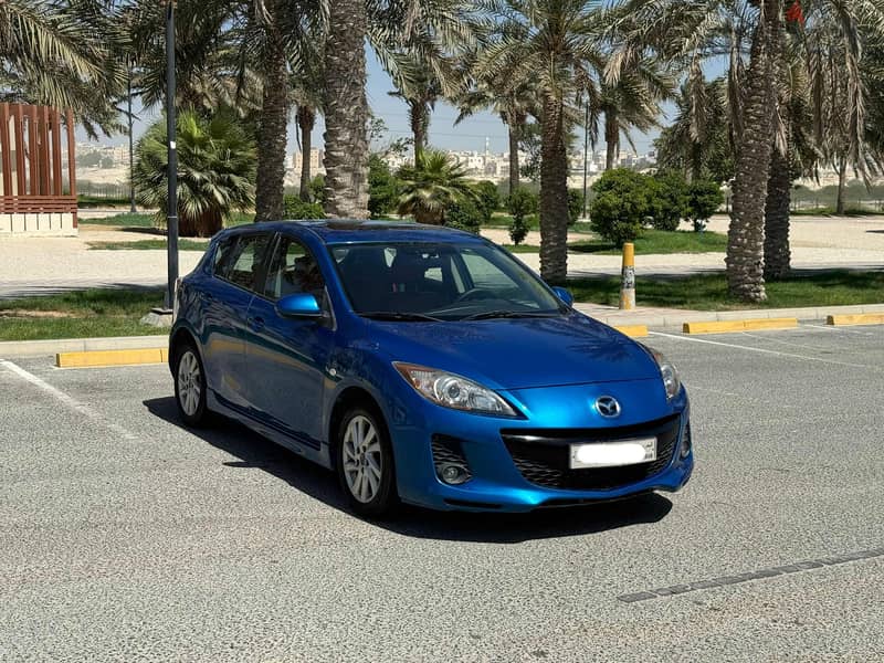 Mazda 3 2013 blue 0