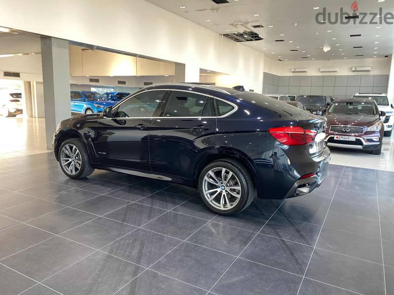 BMW X6 Xdrive35i 2018 (Blue) 5