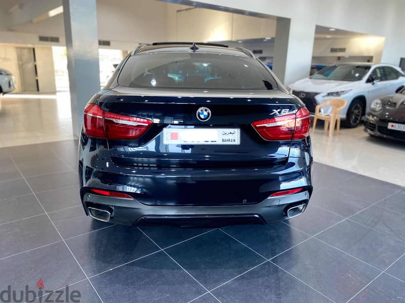 BMW X6 Xdrive35i 2018 (Blue) 6